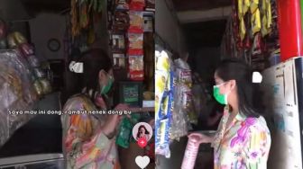 Viral Video Nagita Slavina Kalap Borong Jajanan Warung, Padahal Niat Awalnya Cuma Beli Kecap