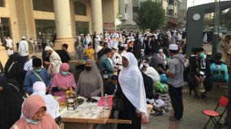 Fenomena Pasar Kaget di Sektor 3 Makkah, Jemaah Tumpah Ruah