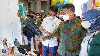 Hadiri Jakarta Fair, Menkes Budi Gunadi Ingatkan Pengunjung Untuk Pakai Masker dan Vaksin Booster