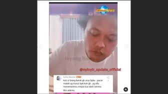 Viral Video Sule Makan Mi dengan Penampilan Lusuh dan Rambut Acak-acakan, Netizen Sindir Putri Delina