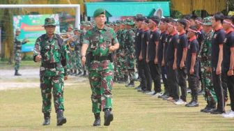 TNI Ajarkan Kedisiplinan 200 eks Napi dan Preman Melalui Pelatihan Beta Talawang I
