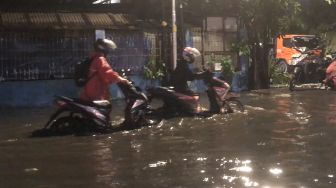 Tiga Ruas Jalan di Jakarta Utara Terendam Banjir Usai Diguyur Hujan Lebat