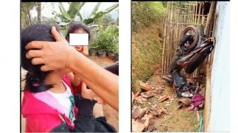 Viral Bocil Kena Apes Saat Belajar Naik Motor, Honda Vario Tabrak Genteng Warga dan Rusak Berat