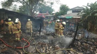 Enam Rumah di Cakung Hangus Terbakar, Lagi-lagi Korsleting Listrik jadi Penyebabnya