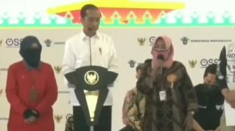 Viral Video Bude Lastri Semprot Presiden Jokowi, Publik Dibuat Tertawa Puas: Emak-emak Dilawan