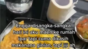 Viral Video Cewek Jijik dan Tak Mau Makan Hidangan Saudara Iparnya, Panen Hujatan Publik