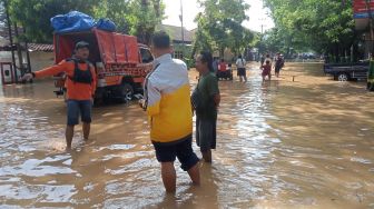 Sungai di Lereng Gunung Muria Jebol Terjang Pemukiman Warga di Pati Jawa Tengah