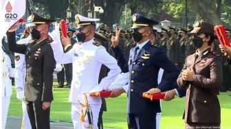 Daftar 4 Peraih Adhi Makayasa yang Dilantik Jokowi, Lulusan Terbaik TNI-Polri