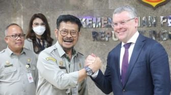 Mentan SYL Bertemu Menteri Pertanian Australia, Bahas Pengamanan Pertanian Kedua Negara