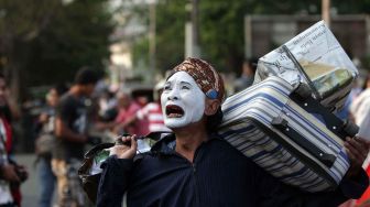 Sepeninggal Jemek Supardi, Jogja Darurat Seniman Pantomim