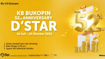 Pacu Pertumbuhan DPK, Bank KB Bukopin Luncurkan Program DStar Anniversary Special Rate