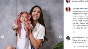 Anya Geraldine Foto Bareng Rayyanza Malik Ahmad, Ekspresi Wajah Bahagia Disorot Warganet: Cipung Bisa Banget Ye Lo