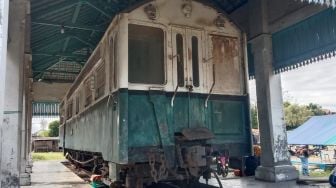 Gerbong Kereta Pesiar Keraton Kasunanan Surakarta, Dulu Dipakai PB X untuk Tamasya dan Meninjau Perkebunan