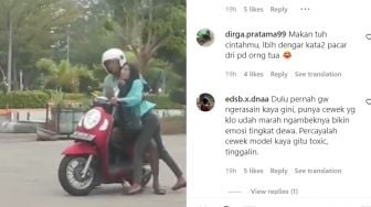 Sejoli Terciduk Ribut di Tempat Umum Sampai Lakukan Aksi Gotong Secara Paksa