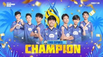 Evos Immortal dan VOIN Esports Juara Free Fire Summer Raid 2022