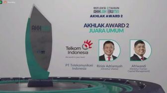 Telkom Kembali Meraih Predikat Best of the Best pada AKHLAK Awards 2022