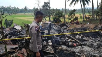 Satu Keluarga Terbakar di Solok, Balita 18 Bulan Meninggal Dunia