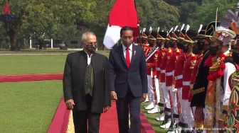 Tiba di Indonesia, Jokowi Sambut Kunjungan Kenegaraan Presiden Timor Leste di Istana Bogor