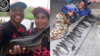 Kisah Pasutri Setiap Hari Bagikan Ikan Gratis Tangkapannya, Alasannya Bikin Haru