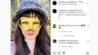 Lucinta Luna Buka Perban setelah Operasi Plastik, Wajahnya Dibilang Mirip Luna Maya