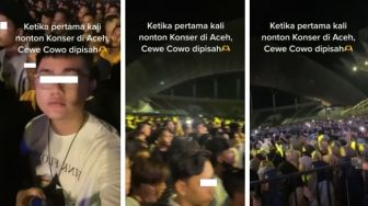 Nonton Konser Musik di Aceh Pisahkan Penonton Pria dan Wanita, Pemuda Ini Syok