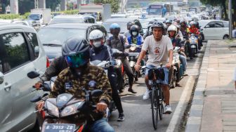 Kendaraan Bermotor Sumbang 47% Emisi Gas Rumah Kaca di Jakarta