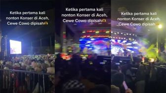 Pemuda Pertama Kali Nonton Konser yang Penonton Cewek-Cowok Dipisah: Stay Halal Brother