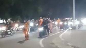 Viral Ranjau Paku Bertebaran di Jalan Lenteng Agung Menuju Depok, Ulah Siapa?