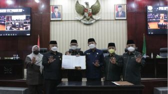 DPRD Kota Bekasi Menggelar Sidang Paripurna Awal Tahun 2022