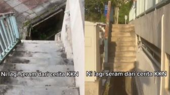 Pria Ini Pamer Jalanan yang Lebih Seram dari Cerita KKN, Warganet: Sekali Jatuh Masuk Alam Lain