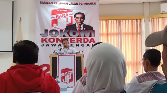 Relawan Bara JP se-Jateng Gelar Konferda di Banyumas, Tegaskan Presiden Jokowi 3 Periode