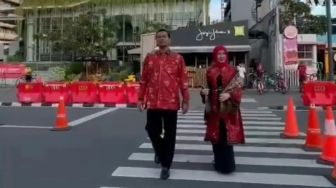 Wali Kota Pariaman Tampilkan Batik Nareh di Citayam Fashion Week