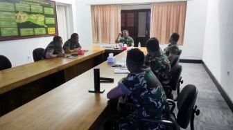 Danrem 083/Bdj Siap Sukseskan Angka Cakupan Vaksinasi PMK