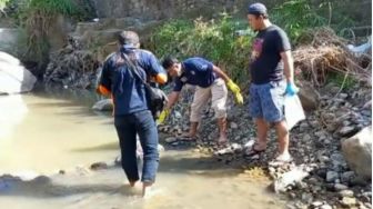 Diduga Korban Mutilasi, Polisi Kembali Temukan Potongan Tubuh Manusia di Aliran Sungai Desa Kalongan