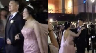 Viral Video Pasangan Pengantin Rayakan Pernikahan di Citayam Fashion Week, Netizen: Jadi Sejarah SCBD