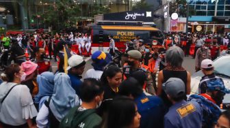 Bikin Macet, Polisi Normalisasi Kegiatan Citayam Fashion Week di Dukuh Atas