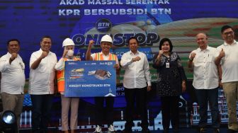 Akad Massal KPR Subsidi BTN. (Dok: BTN)