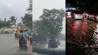 Muflihun Klaim Jalan Arifin Ahmad Pekanbaru Sudah Bebas Banjir, Kenyataannya?