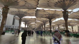 Petugas Pergoki Jamaah Haji Indonesia Merokok di Area Masjid Nabawi, PPIH Peringatkan karena Dilarang