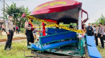 5 Fakta Odong-Odong Tertabrak Kereta di Serang, 3 Bocah Meninggal Dunia