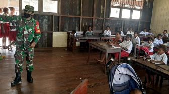 Babinsa Distrik Mamberamo Hulu Paparkan Soal Wasbang