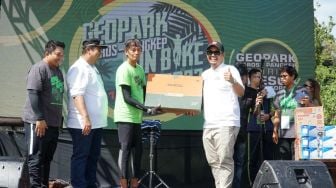 Disbudpar dan Geopark Nasional Maros-Pangkep Gelar Fun Bike