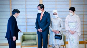 Begini Cara Kaisar Jepang Sambut Jokowi dan Iriana di Istana Kekaisaran