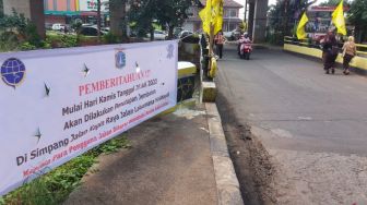 Penutupan Jembatan Kapin Pondok Kelapa, Warga: Belum Tahu, Enggak Ada Sosialisasi