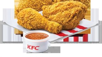 Lengkap Pakai Bumbu Kacang, Viral KFC Singapura Rilis Varian Ayam Goreng Sate