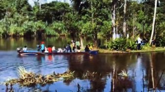 Viral Video Pulau Begansar di Kapuas Hulu Bikin Takjub Netizen: Unik Banget, Bisa Bergerak pada Jam Tertentu