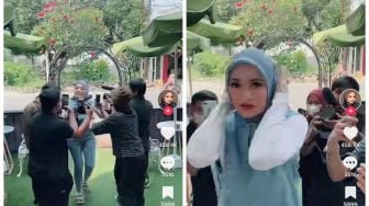 Viral, Video Nathalie Holscher Peragakan Jeje Slebew Ngamuk di SCBD