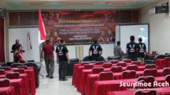 Jelang Muscab, Ketua MPC PP Nagan Raya Lakukan Gladi Resik