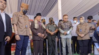 Menparekraf RI Meletakkan Batu Pertama Pembangunan STEBIA