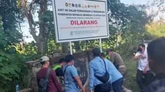 Hotel Lorin Bali di Gianyar Dipasangi Plang Aset Negara Oleh BLBI